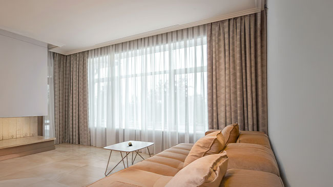 Smart Home Automation Motorized Curtain Shading System